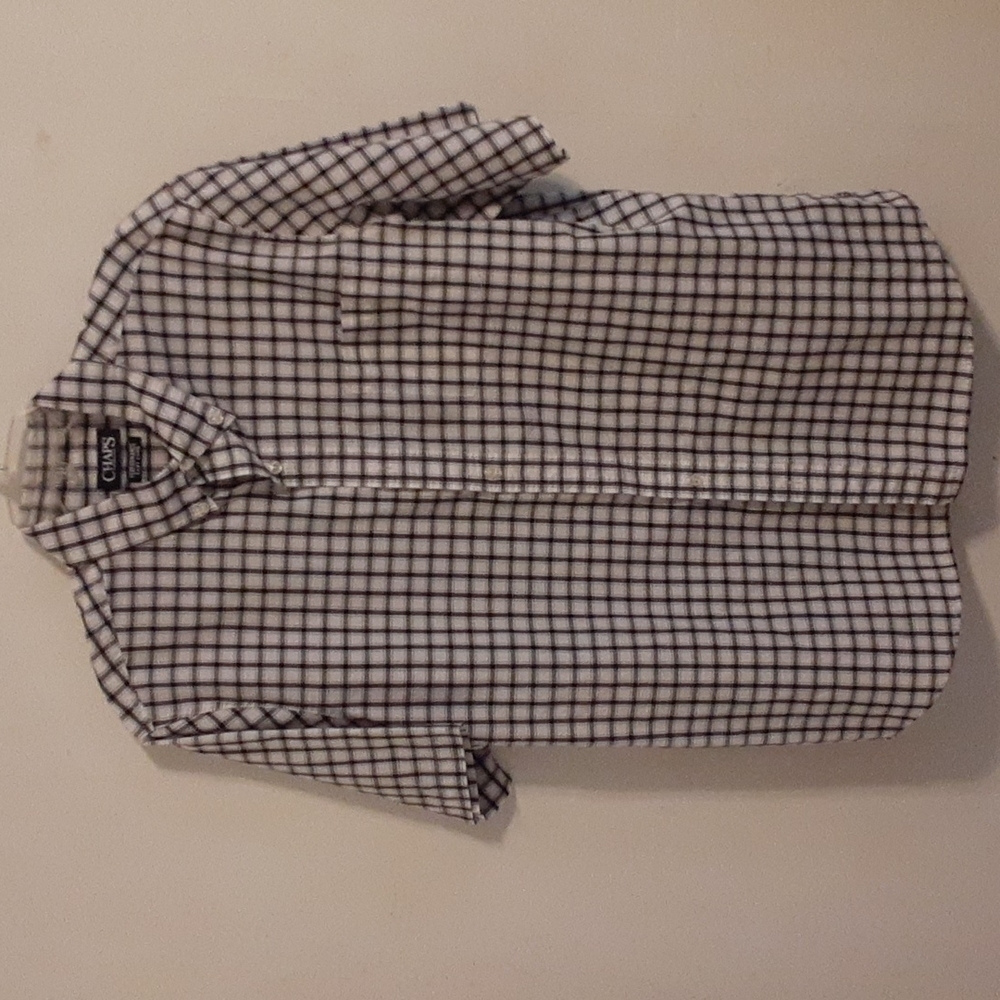 Chaps Shortsleeve Button Down